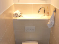 lave-mains intégré sur toilettes suspendues WiCi Bati - Monsieur O (13)